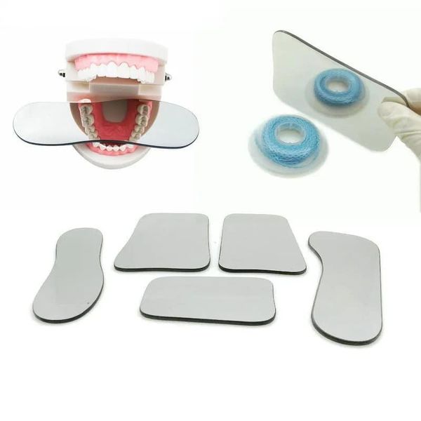 5 pcs set dental orthodontic photographic Intraoral reflector double sided dental mouth mirror